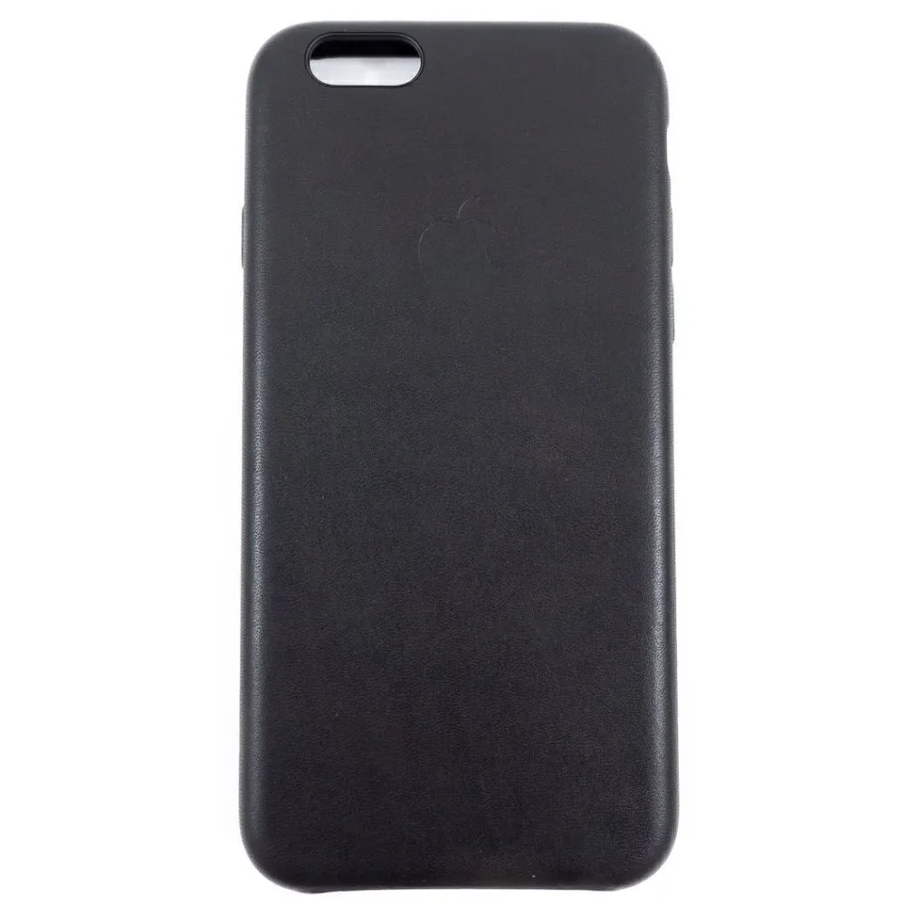 NWT Official Apple iPhone 6s Leather Case Black